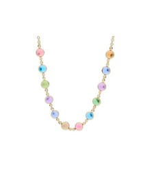 Collar Plata Dorada Liska Mujer LSW2256CL-D Circonitas Multicolor