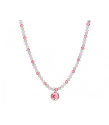 Colgante Plata Dorada Liska Mujer LSW3214CL Colgante Liska Cristals Rosa