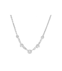 Collar Plata Liska LAF6417CL Perlas Circonitas