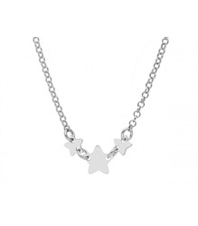 Collar Plata Liska  LAF6487CL Estrellas