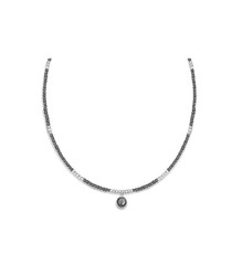 Colgante Plata Liska Mujer LSW0188CL-SN Circonitas Piedra Negra