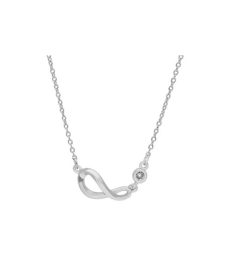 Colgante Plata Liska Mujer LSW1514CL Colgante Infinito Liska Cristals