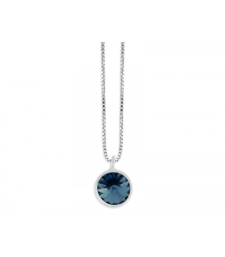 Colgante Plata Liska Mujer LSW2015CL-M Circonita Azul