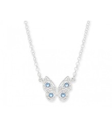 Collar Plata Liska Mujer LSW4266CL Mariposa