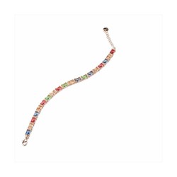 Collar Plata Rosa Sovrani 42+5cm J8322 Circonitas Multicolor