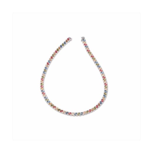 Collar Plata Sovrani 42cm J9427 Circonitas Multicolor