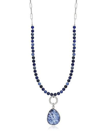 Viceroy Women's Necklace Blue Stones 1401C01013