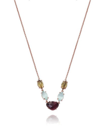 Viceroy Women's Pink Necklace 9039C100-59 Stone