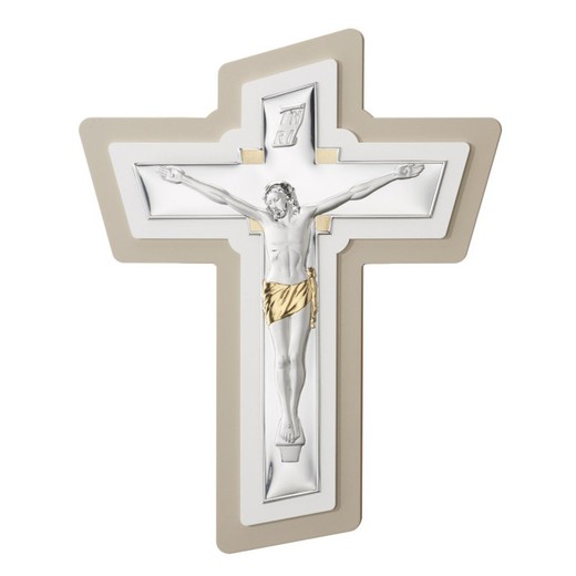 Crucifijo Cristo Madera Dorado EV5170/01BO 43x33cm