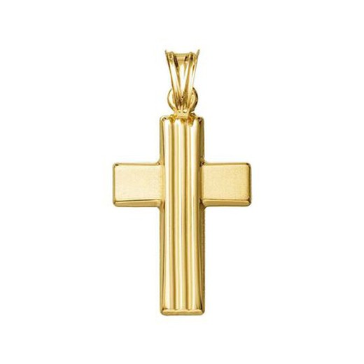 Cruz Oro 18kts Cristo Argyor MRM 20mm (9)232031L1 Mate