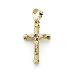 Croce in oro 9kt 19x11mm 9K16345 Cristo