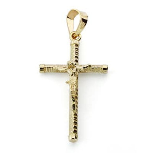 Croce in oro 9kt 23x13mm 9K16355 Cristo