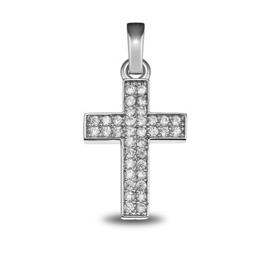 Cruz Oro Blanco 18kts Argyor MRM 1,25mm (18)75B0022 Diamantes