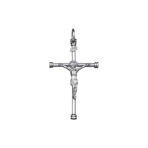 Cruz Plata Argyor MRM 23x14mm (AG)23101-23mm Con Cristo