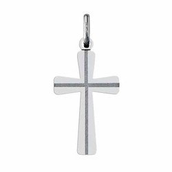 Cruz Plata Argyor MRM 23x18mm (AG)23305 Mate-Brillo