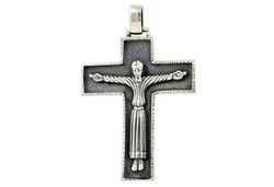 Cruz Plata Arior 5x3,9cm 1110088PU Crucifixión