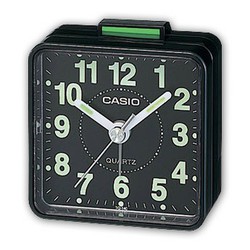 Casio Analog sort vækkeur TQ-140-1EF
