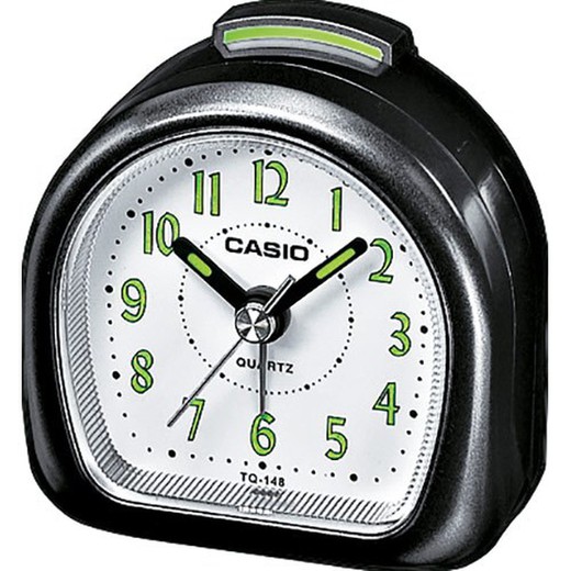 Casio Analogue Alarm Clock TQ-148-1EF Black