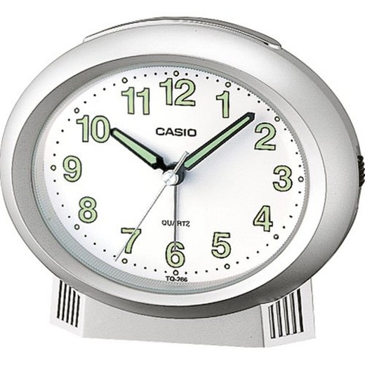 Αναλογικό ξυπνητήρι Casio TQ-266-8EF Silver