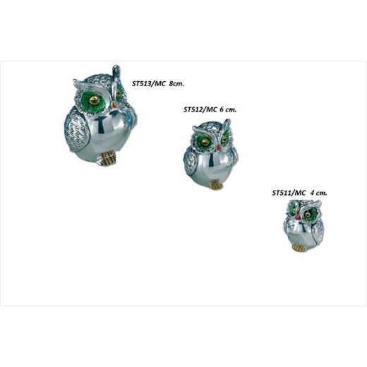 Figura Decorativa 4cm ST511/MC Mussol Acolorit