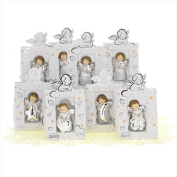 Figura decorativa 7 cm AK2155 Set Angeli