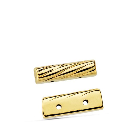 18kt Gouden Halsketting Separator Bevindingen 0216