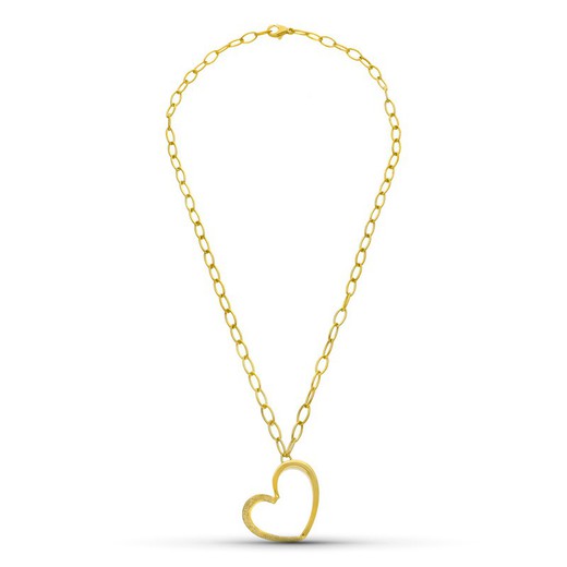 Naszyjnik z 18-karatowego złota w kształcie serca 13000434