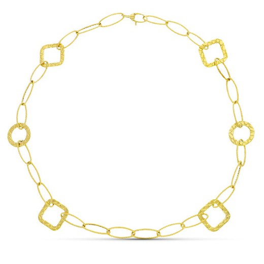 18kt Gold Necklace Links 03000012