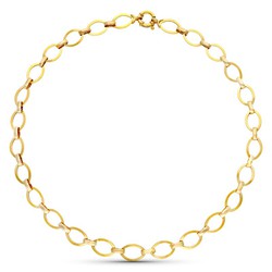 18kt Gold Necklace Links 07000712