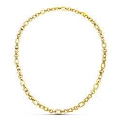 Kettenglieder aus 18 kt Gold 45 cm 07000251