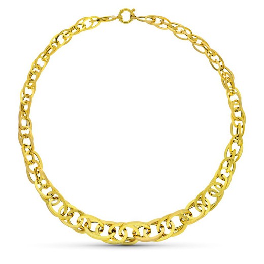 18kt Gold Necklace Links 45cm 17000080