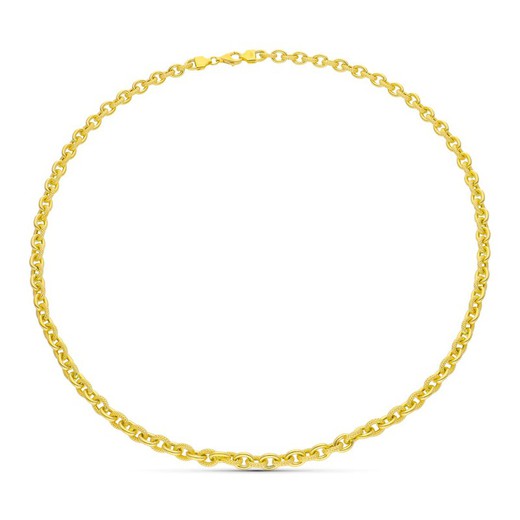 Collana in oro 18 carati maglie 52 cm 26002650