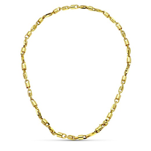 Hollow 18k Gold Necklace 13000345