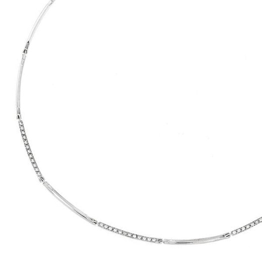 18ct White Gold Necklace 43cm 21000053