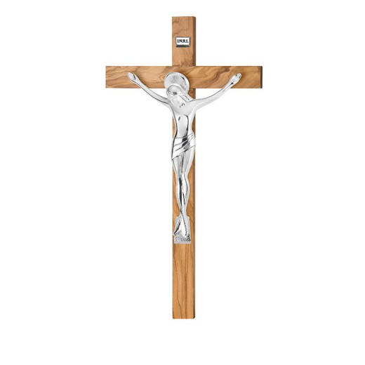 Icono Religioso Cristo Crucificado Olivo R18294/1ARG 23,5cm