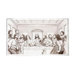 Icono Religioso Ultima Cena Sin Color 81577/7L 64x40cm