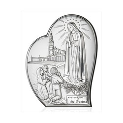 Icono Religioso Virgen Fátima M81056/1L 9x11cm