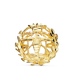 Insignia Oro 18kts 16x15mm 8580-TEL