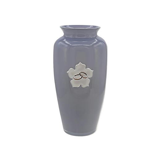 Vaso Comemorativo 28cm GA3238A Grey Opal Glass Alliances