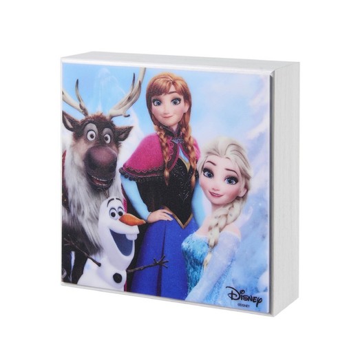 Lampara Nocturna Disney 14x14cm D777 Frozen