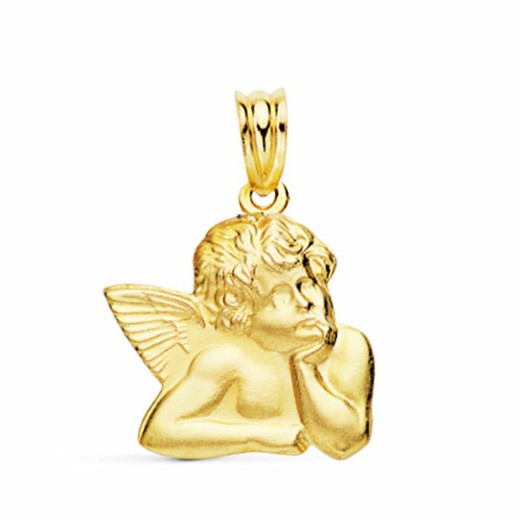 Χρυσό μετάλλιο 18kts Angelito Silhouette 20x17mm 26001028