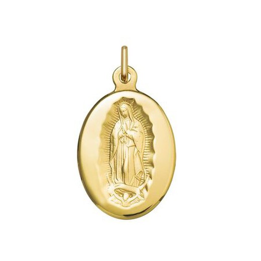 Medalla Oro 18kts Virgen Guadalupe Argyor MRM 18x14mm (18)1038255 Oval