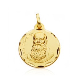 9-karätige Goldmedaille 22 mm 9K260318 Fray Leopoldo