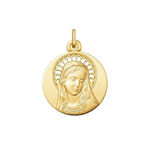 Medalla Oro 9kts Virgen María Argyor MRM 16mm (9)1269008-16mm Calado