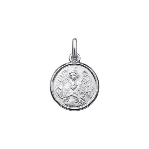 Medalla Plata Ángel Guardián Argyor MRM 14mm (AG)1260475 Bisel