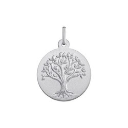 Medalla Plata Arbol De La Vida. Argyor MRM 18mm (AG)1604466M Mate