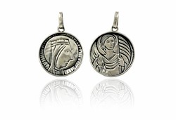 Medalla Plata Arior 1100001PU Escapulario Montserrat Sant Jordi