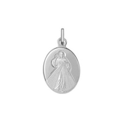 Medalla Plata Cristo De Misericordia Argyor MRM 16x12mm (AG)1038477 Oval