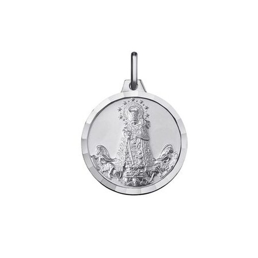 Medalla Plata Virgen De Desamparados Argyor MRM 18mm (AG)1000251 Bisel