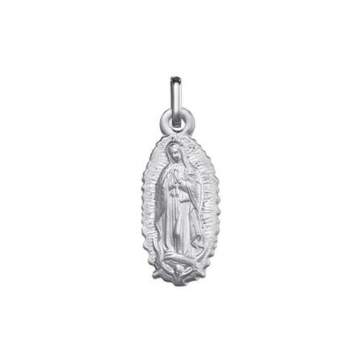 Medalla Plata Virgen De Guadalupe Argyor MRM 17x9mm (AG)1381255-17mm Silueta